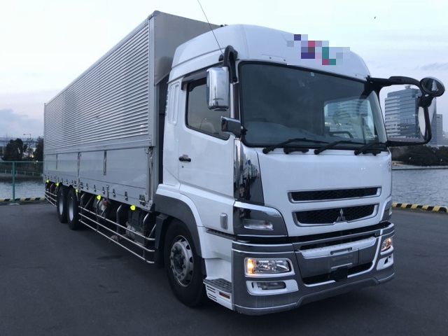 【199】三菱ふそうスーパーグレート　中低床　アルミウイング　ハイルーフ