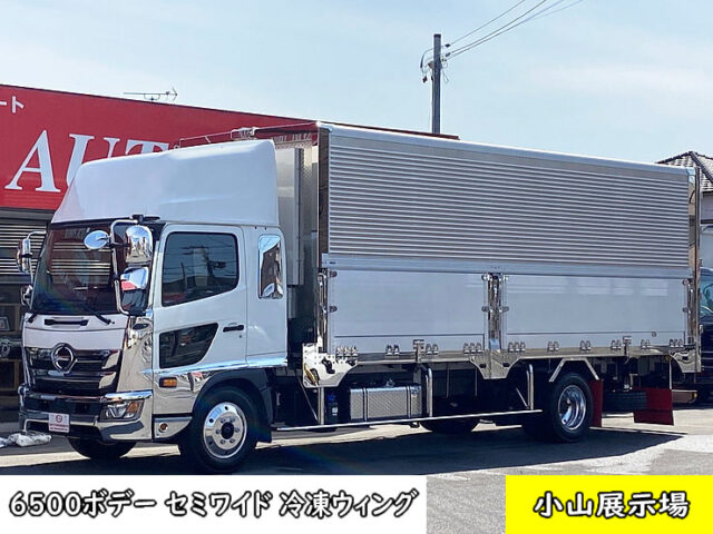 【764】R3　17レンジャー　造りボディ　冷凍ウィング　6500ボディセミワイド　エアサス　90アオリ