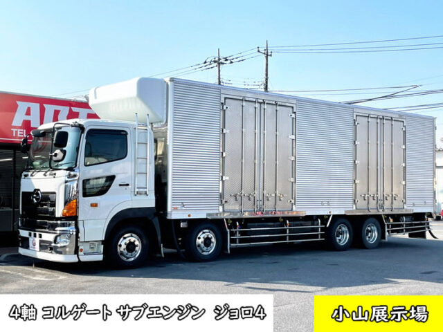 【1110】H29　プロフィア　冷凍バン　横観音2枚　4軸　サブエンジン　ジョロ4　キーストン　7速