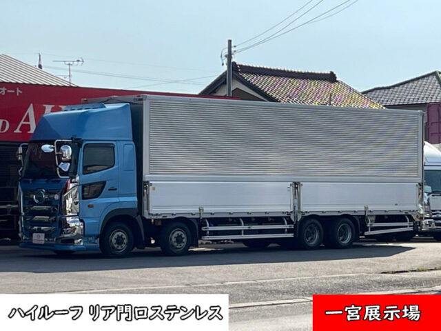 【1217】H29　17プロフィア　ハイルーフ　ウィング　リア門口ステンレス　木床　380馬力