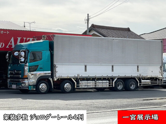 デコトラ　トラック　大幅値下げ デコトラ #押田運送 さん #日野プロフィア #丸パイプ3段サイド