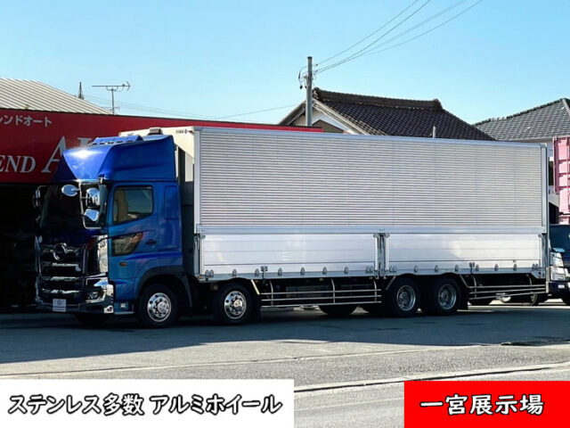 【1627】H29　17プロフィア　ハイルーフ　ウィング　ステンレス多数　木床