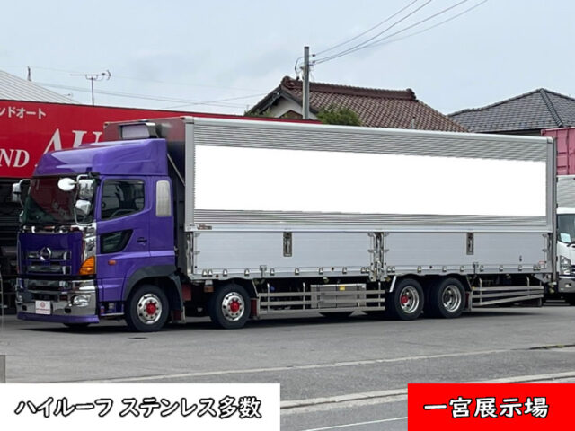 【876】H23　プロフィア　ハイルーフ　ウィング　エアサス　4軸　ステンレス多数