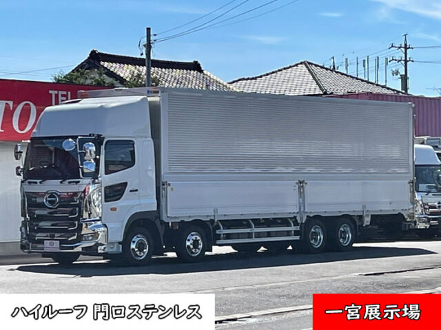 【957】R3　17プロフィア　ハイルーフ　ウィング　門口ステンレス　未使用車　