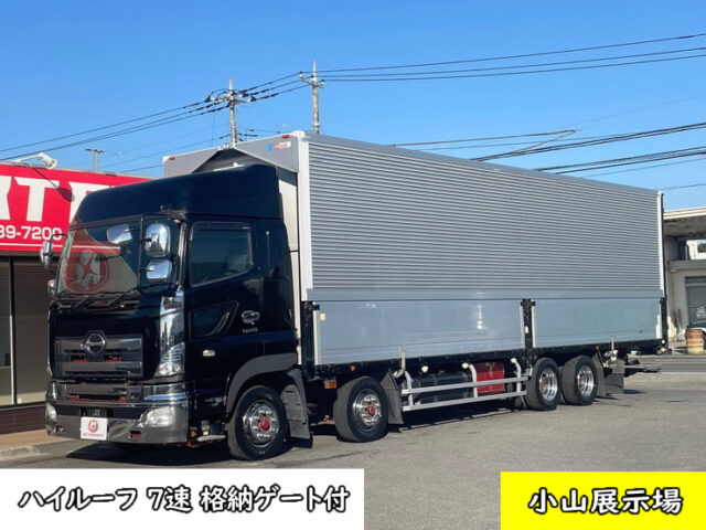 【1328】H24　プロフィア　ハイルーフ　ウィング　格納ゲート　7速MT　メッキホイール