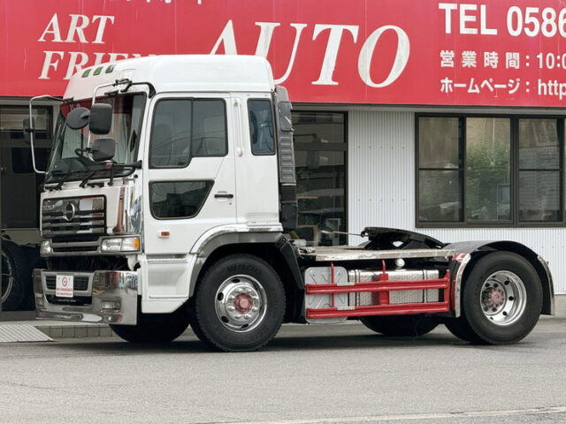 880】H25 ギガ 煙突マフラー トレーラーヘッド ダブル 一軸式カプラ