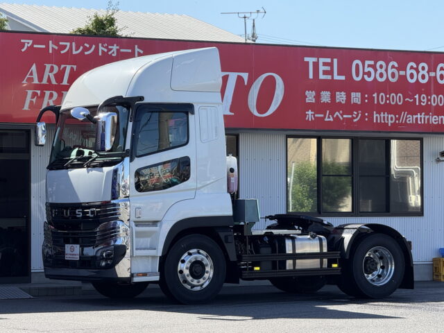 現行スーパーグレート：スーパーハイルーフ：トレーラーヘッド：未使用：プレミアムライン