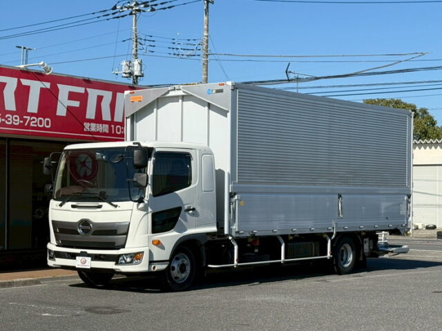 日野：17レンジャー：ウィング：6200ワイド：エアサス：格納ゲート