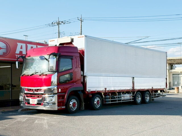 17スーパーグレート：ハイルーフ：ウィング：メッキ多数：アルミホイール：格納ゲート