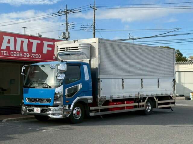 ふそう：ファイター：冷凍ウィング：架装多数：6700ワイド：板バネ：ハイグレード