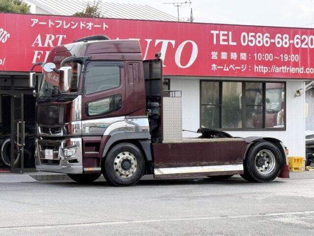 17スーパーグレート：ハイルーフ：トレーラーヘッド：ブタ鼻：第5輪荷重11.500㎏