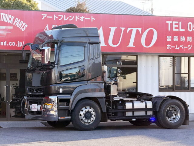 17スーパーグレート：ハイルーフ：トレーラーヘッド：アルミホイール：第5輪荷重11.500㎏