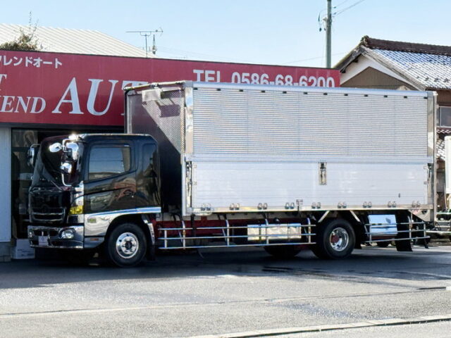 日野:レンジャープロ:ウィング:ボディ枠ステンレス:90アオリ:240馬力:エアサス