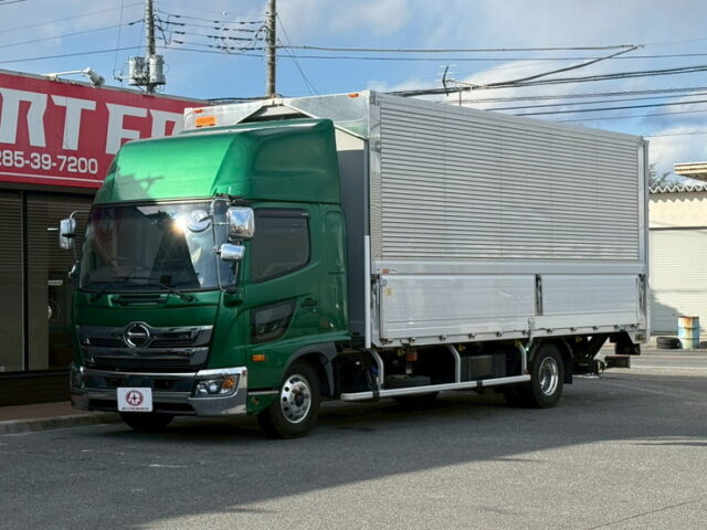 日野:17レンジャー:ハイルーフ:ウィング:6200ワイド:エアサス:跳上ゲート