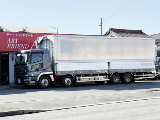 スーパーグレート：ウィング：アルミホイール：架装多数：国産エンジン：7速MT