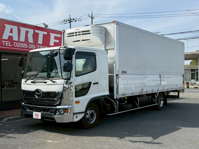 日野：17レンジャー：冷凍ウィング：未使用車：-30度設定：6速MT：240馬力