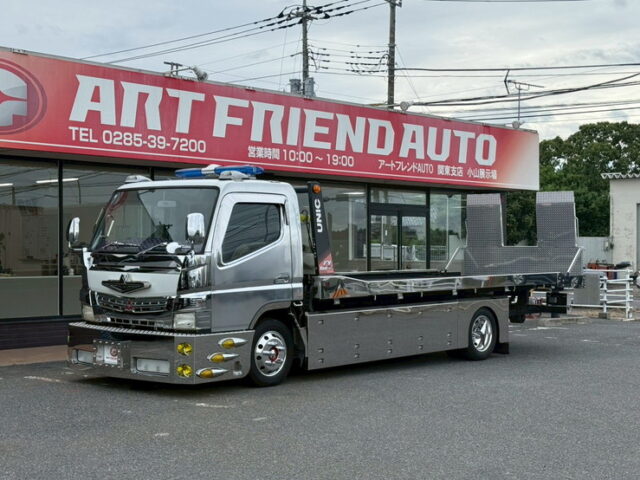 ブルーテックキャンター：積載車：架装多数：古河ユニック：デュオニック：150馬力