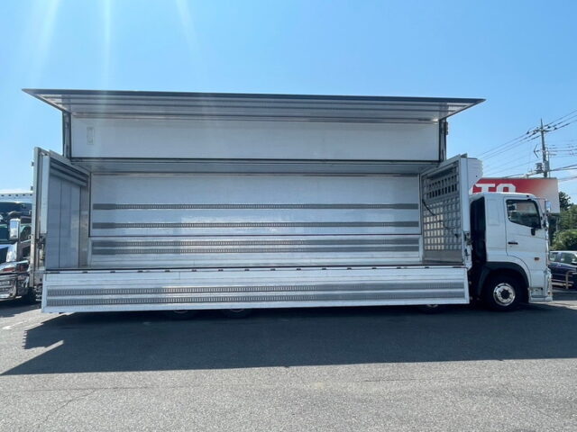 日野　17プロフィア　冷凍ウィング　ステンレス多数　菱重製冷凍機TDJS100DC