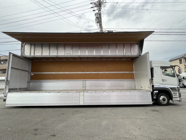 17スーパーグレート　ハイルーフ　ウィング　アルミホイール　最大積載量14.000㎏