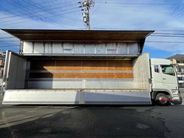 【1633】H25　スーパーグレート　ハイルーフ　ウィング　リア門口ステンレス　メッキ多数　アルミホイール