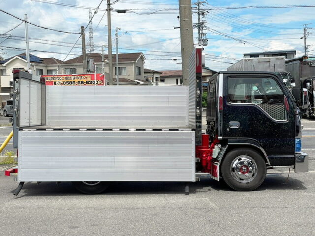 【1547】H14　エルフ　平ボデーアルミブロック　造りボディ　標準幅　架装多数