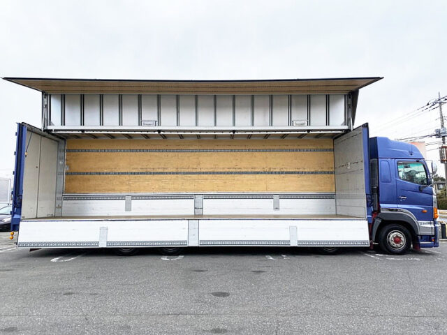 【811】H23　プロフィア　ウィング　総輪エアサス　木床　ラッシング3段