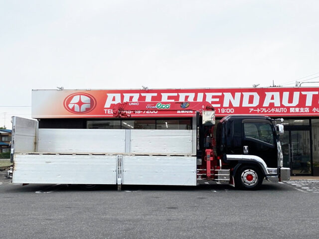 【829】H23　フォワード　増トン　4段クレーン　エアサス