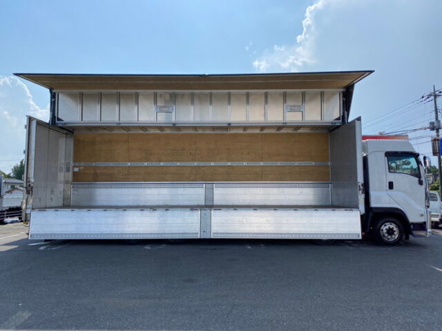 【873】H28　ギガ　ハイルーフ　4軸　ウィング　7速MT　門口ステンレス