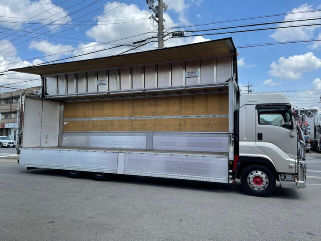 【870】H28　ギガ　ハイルーフ　10輪　ウィング　内高2,504　門口ステンレス　7速