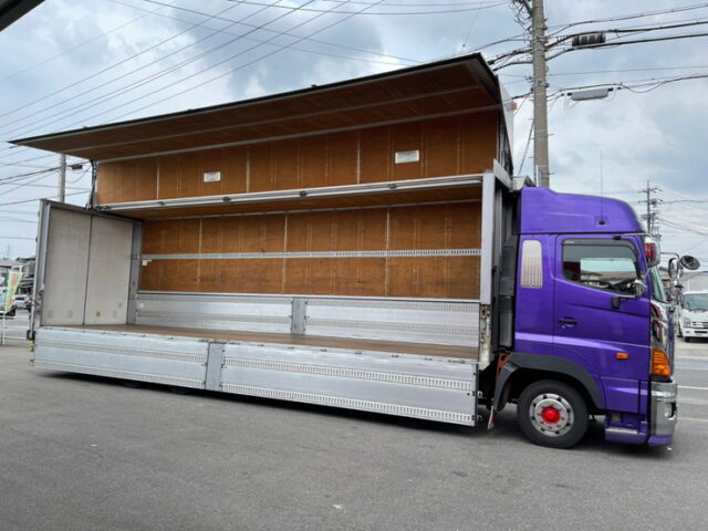 【876】H23　プロフィア　ハイルーフ　ウィング　エアサス　4軸　ステンレス多数