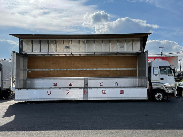 【952】H24　ギガ　ハイルーフ　7速MT　ウィング　門口ステンレス