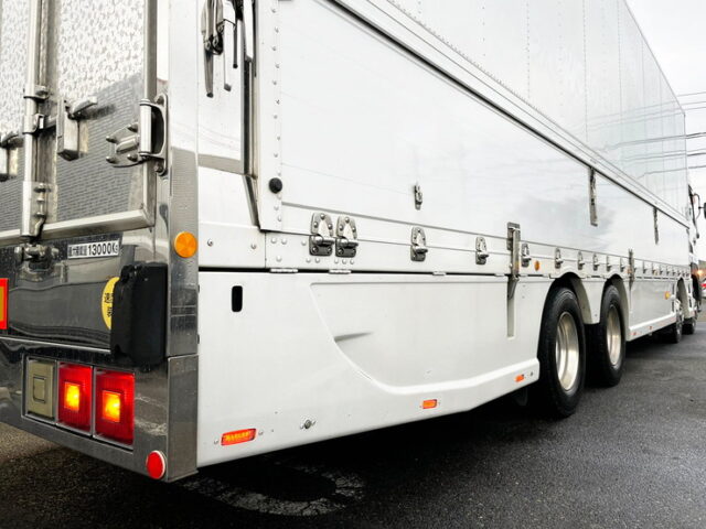 【963】H20　クオン　ハイルーフ　ウィング　総輪エアサス　エアロ付　委託販売