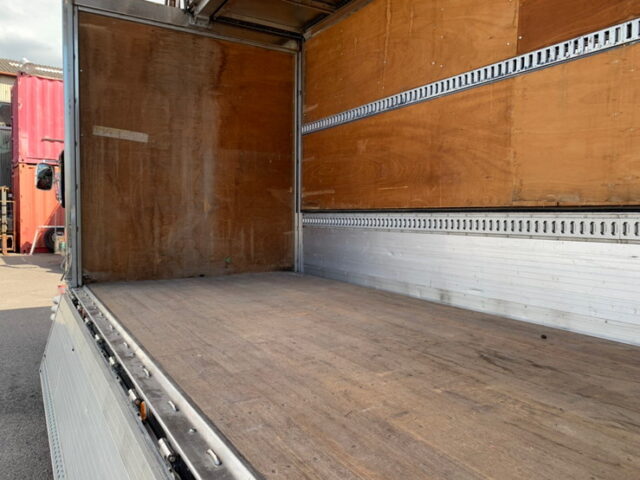 【964】H25　エルフ　ウィング　架装多数　波板ステンレス　造りボディ　ワイド