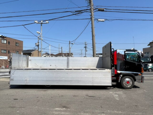 【1104】H25　レンジャープロ　増トン　平ボデーアルミB　6200　セミワイド　90アオリ　ステンレス多数