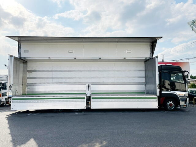 【954】H22　スーパーグレート　ハイルーフ　ウィング　総輪エアサス　パレットローラー4列