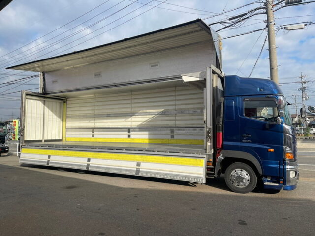 【975】H23　プロフィア　ハイルーフ　冷凍ウィング　サブエンジン　ジョロダー4列　キーストン