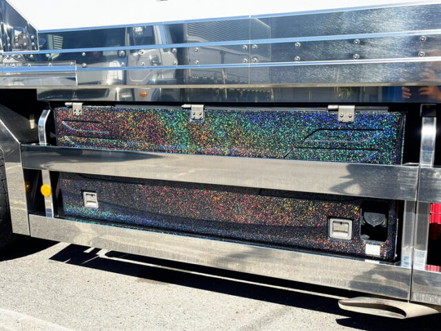 【972】H28　クオン　ハイルーフ　冷凍バン　両サイド観音　ジョロ4キーストン　サブエンジン　410馬力