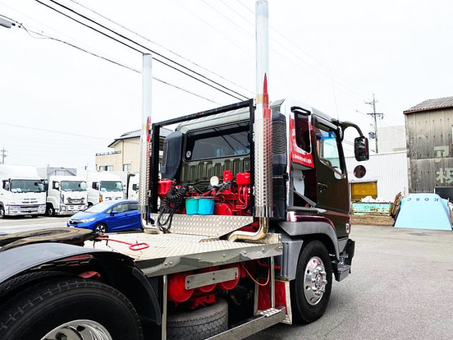 【639】ふそう　スーパーグレート　ヘッド　V8　480馬力　ツインターボ