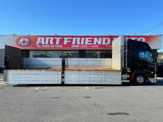 【915】H23　レンジャー　ハイルーフ　平ボデー　6900ボデー　標準幅　床鉄