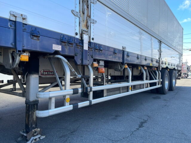 【1097】H21　日本フルハーフ　ウィングトレーラー　エアサス　リフトアクスル付　箱内長12M65㎝