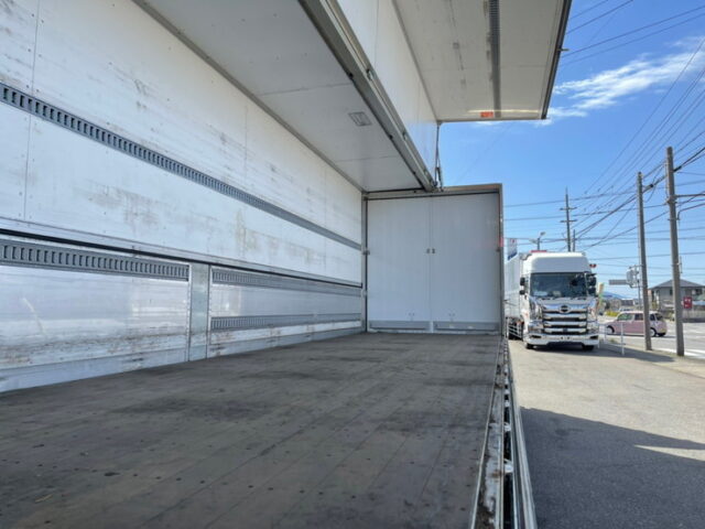 【1111】H30　17スーパーグレート　ハイルーフ　ウィング　総輪エアサス　融雪仕様　箱内高2500