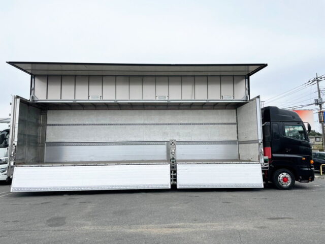 【1134】H24　プロフィア　ハイルーフ　ウィング　7速　総輪エアサス　リア門口ステンレス　山田ボデー