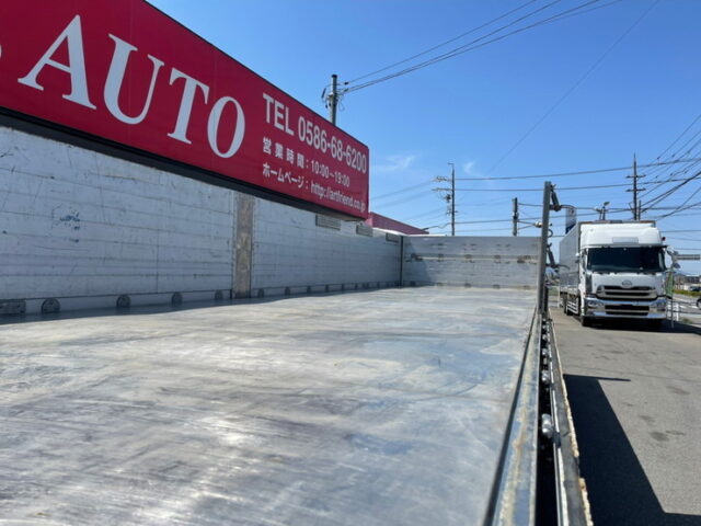 【1034】H10　プロフィア　平ボデー　アルミブロック　90アオリ　メッキホイール　ステンレス多数