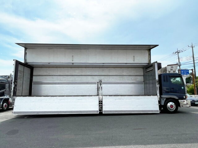 【1159】現状販売★H15　スーパーグレート　ウィング　110アオリ　10輪　7速MT　V8