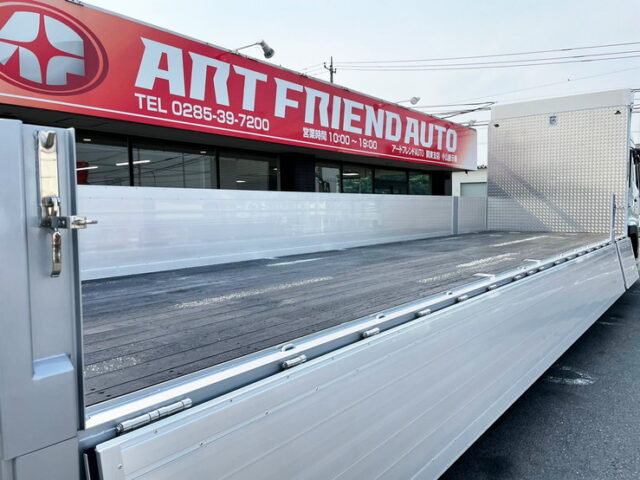 【1173】R3　17スーパーグレート　プレミアムライン　ハイルーフ　平ボデーアルミB　エアサス　未使用車