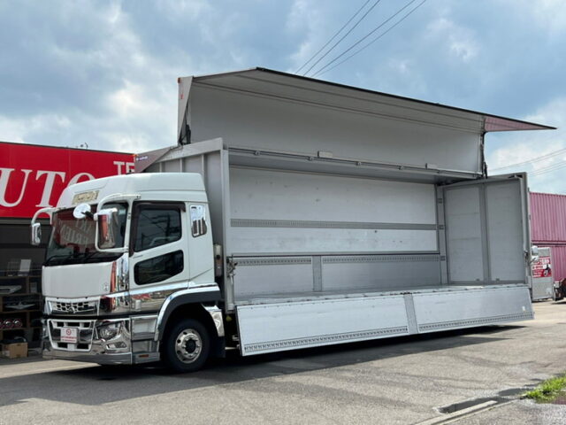 【1186】H30　17スーパーグレート　ハイルーフ　ウィング　床鉄　アルミホイール