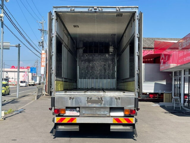 【1208】H29　ギガ　ハイルーフ　冷凍バン　サブエンジン　ジョロ4　キーストン　横扉2枚