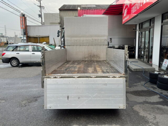 【1194】H21　キャンター　平ボデーアルミブロック　10尺　標準幅　ステンレスボデー　5速　130馬力
