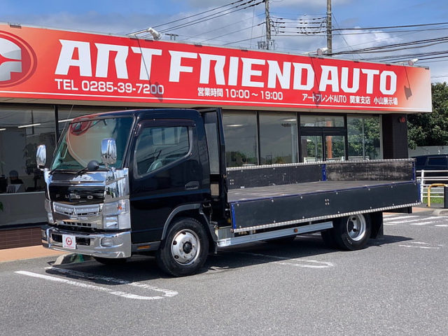 【657】H27　三菱　ブルーテックキャンター　平ボディ　車検付