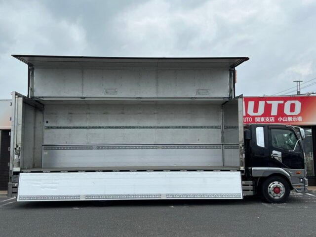 【1235】H25　ファイター　増トン　ウィング　カスタム　ジョロダーレール4列　木床